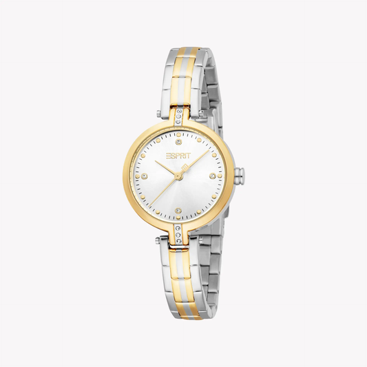 Esprit Women's Silver/Gold Watch | Model Es1l502m0055 by ESPRIT