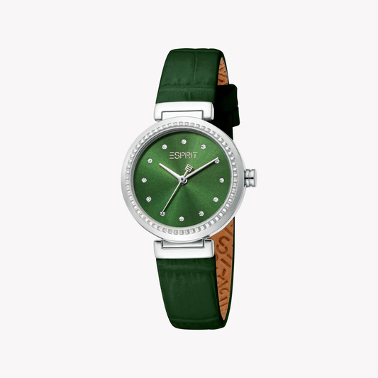 Esprit Women's Silver/Green Watch | Es1l506l0015 by ESPRIT
