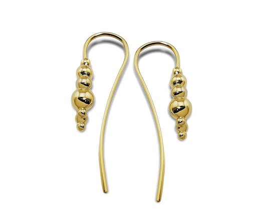 Gala Design Drop Earrings G GE005G For Women Elegant Subtle Design by Jwls4u