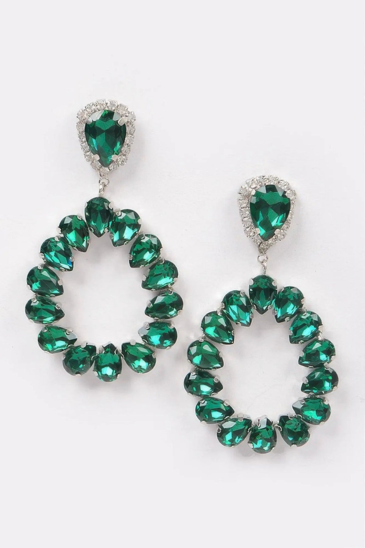 HUDSON Teardrop Stone Earring - New Collection Los Angeles - BYMANYC ® New York by BYMANYC ® New York