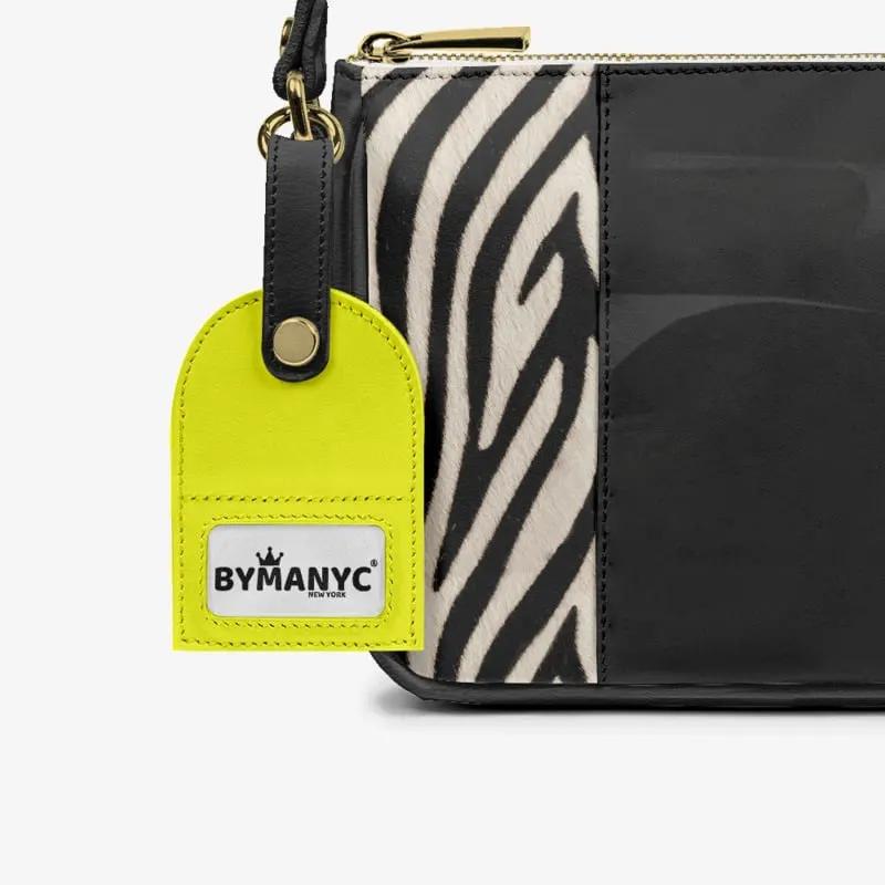 Handbag BYMANYC ® New York – Luxe Pendant Vertical Band in Ruby & Onyx by BYMANYC ® New York