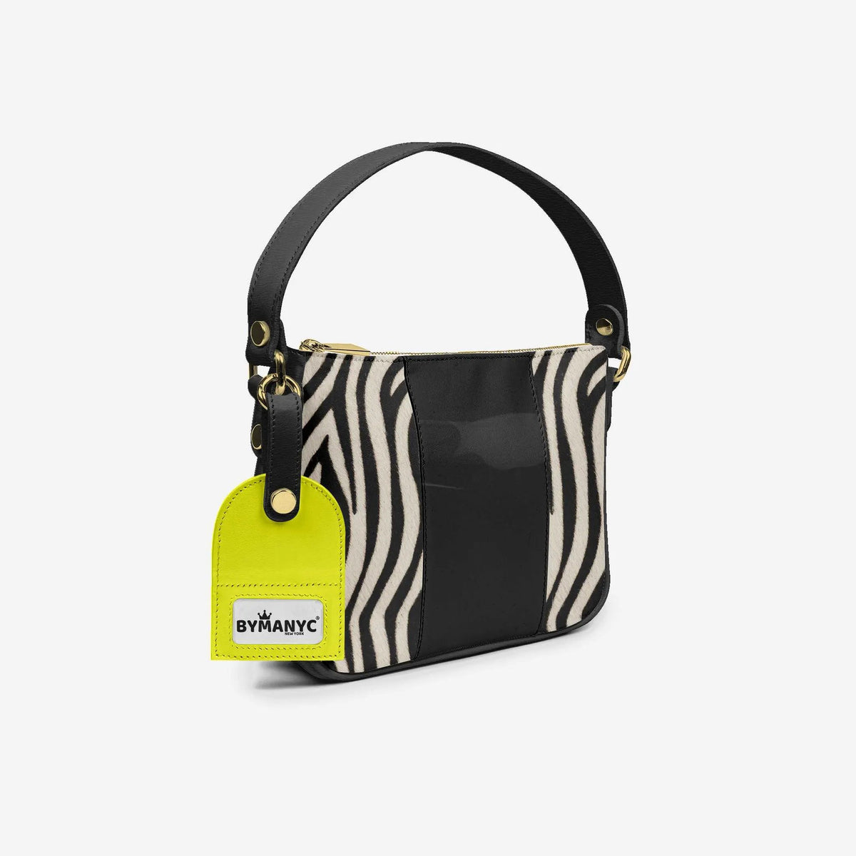 Handbag BYMANYC ® New York – Luxe Pendant Vertical Band in Ruby & Onyx by BYMANYC ® New York