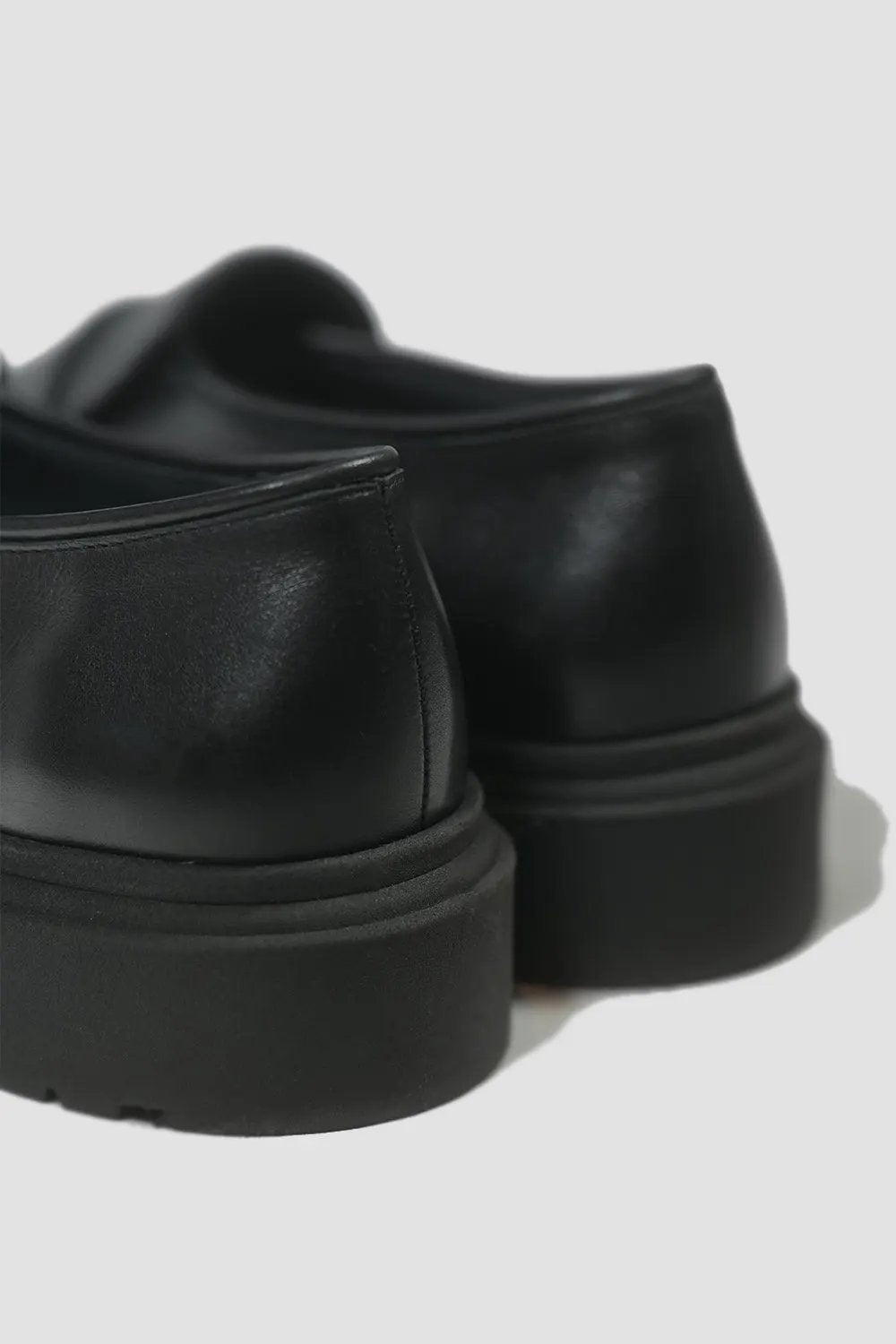 Heart Tip Leather Loafers by Hideout x Algori
