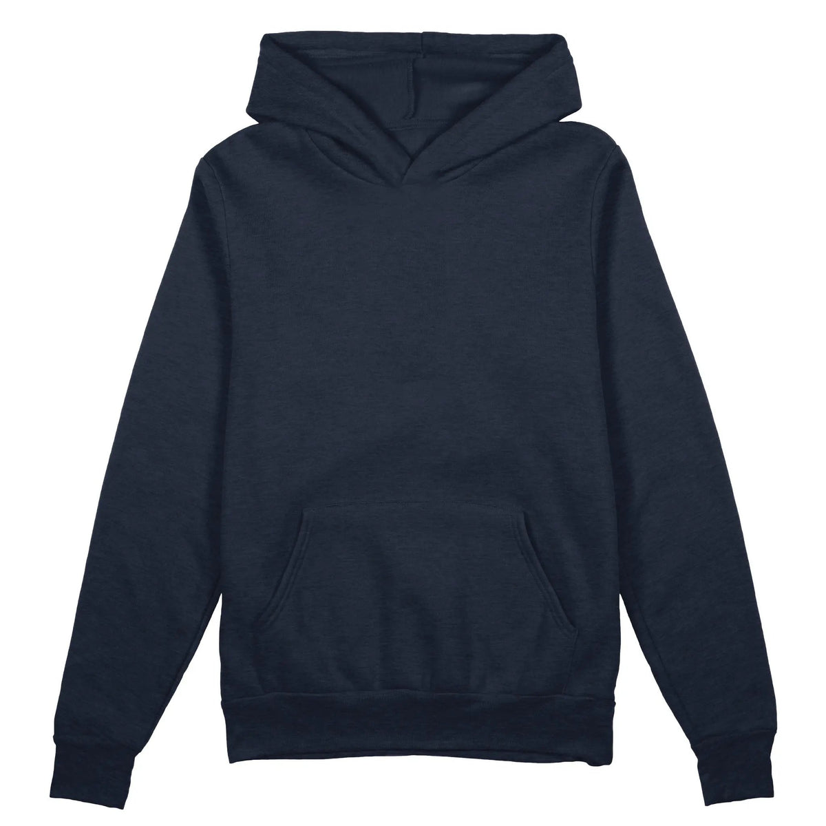 Unisex Plain Hoodie, True Navy by Coloured Blanks