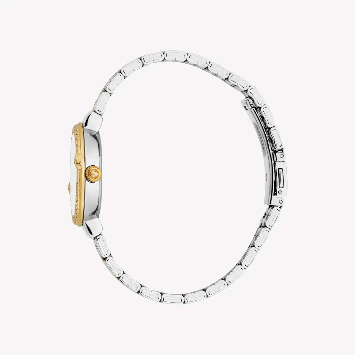 Just Cavalli Women's Two Tone Silver & Gold Watch, Mother Of Pearl Dial | Jc1l311m0055 by JUST CAVALLI