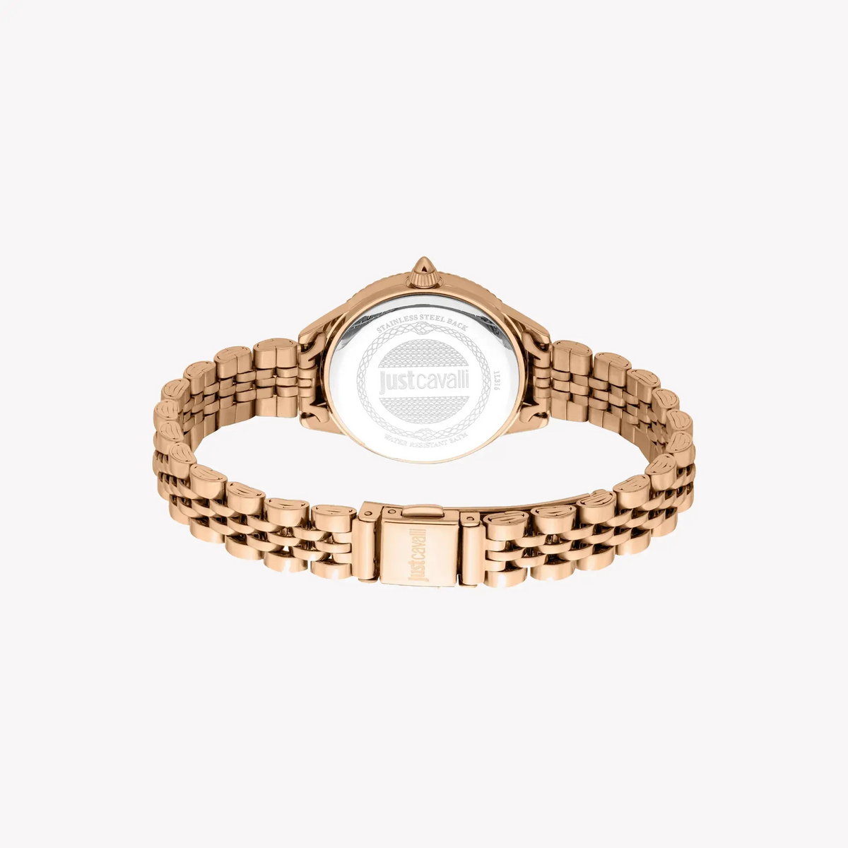 Just Cavalli Women's Rose Gold Alloy Steel Watch, Silver Dial | Jc1l316m0075 by JUST CAVALLI