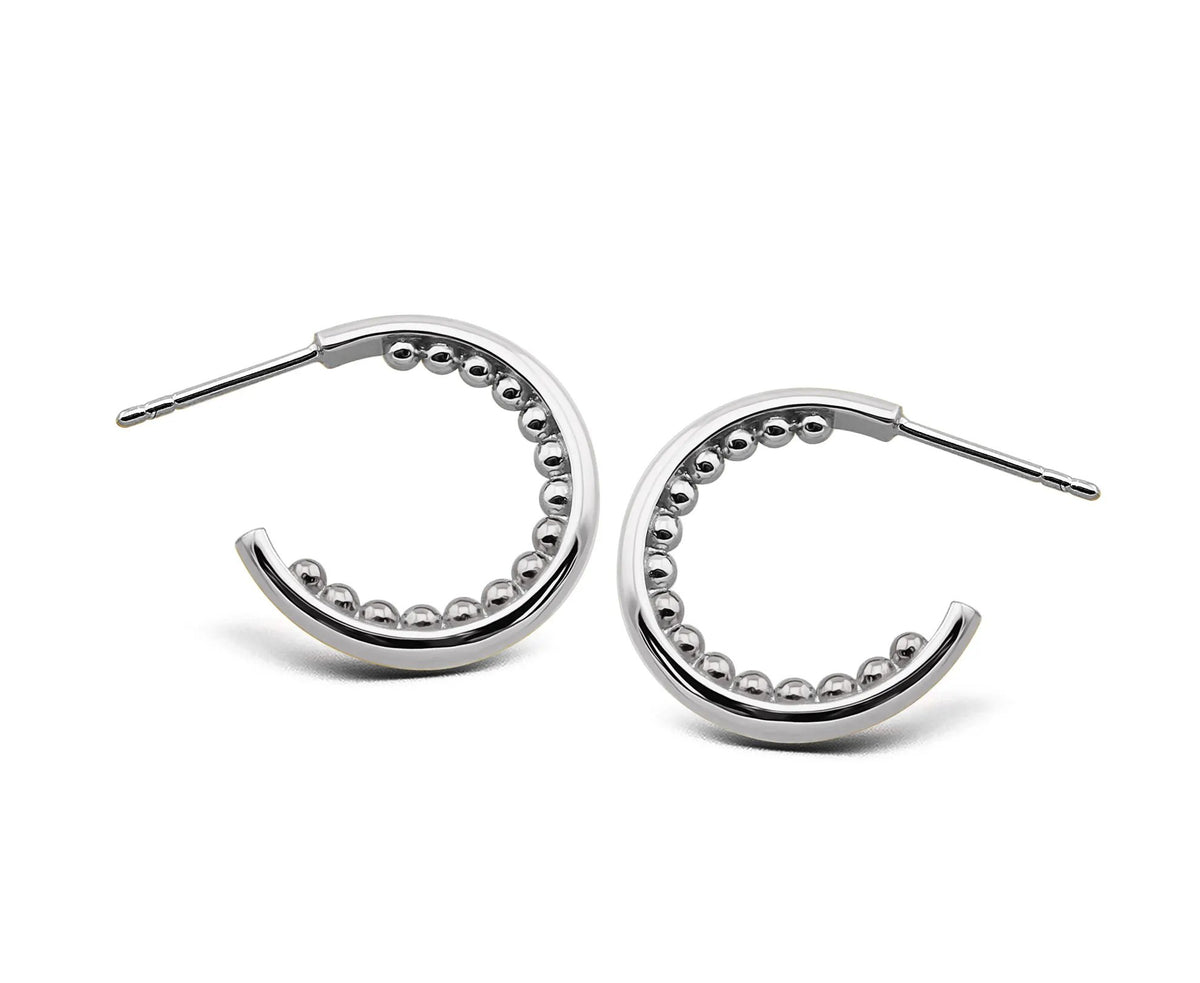 Oorbellen met Balletjes Zilver JE026S by Jwls4u