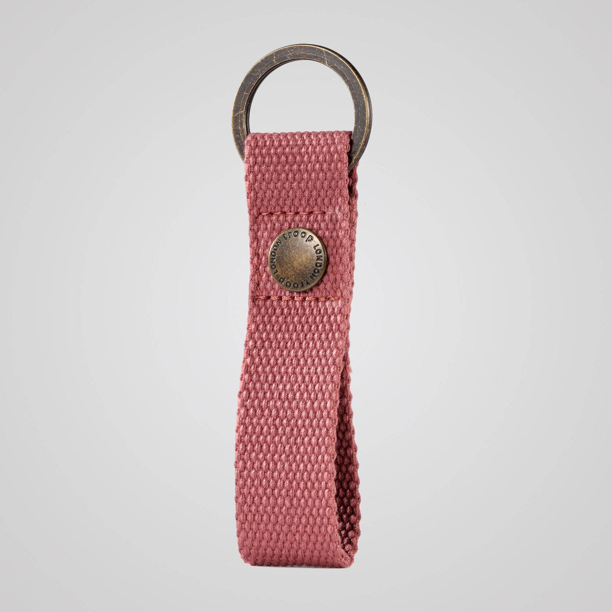 Cotton Webbing Loop Keyring | KR by Troop London