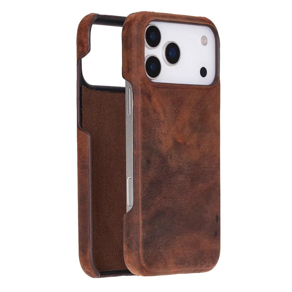 Bisbee iPhone 18 Pro Max Full-Grain Leather Case by TORONATA