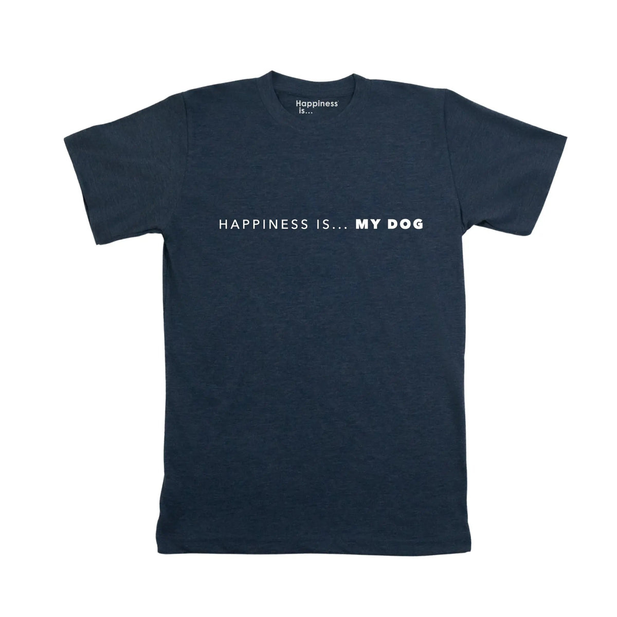 Men's My Dog T-Shirt, Heather Navy by Pets Collection