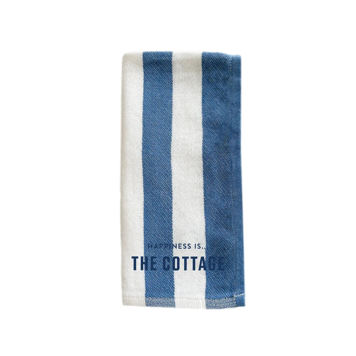 Napkin: Cottage, Blue Stripe by Cottage Collection