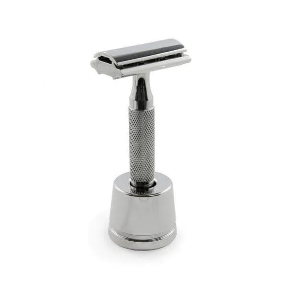 Rockwell Inkwell Razor Stand - White Chrome by Rockwell