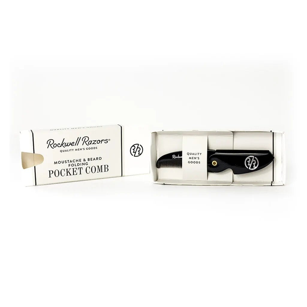 Rockwell Folding Moustache Comb by Rockwell
