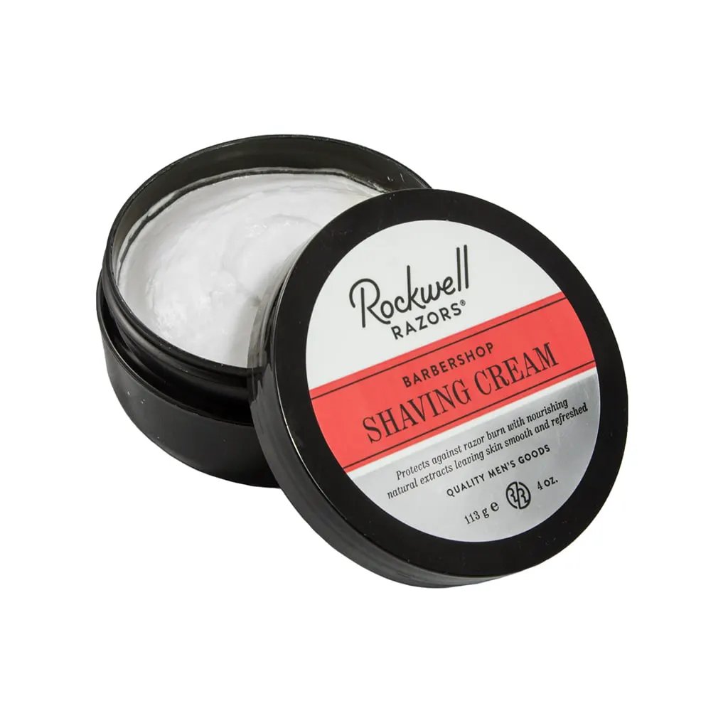 Rockwell Razors Shave Cream Barbershop Scent (4oz / 113g) by Rockwell