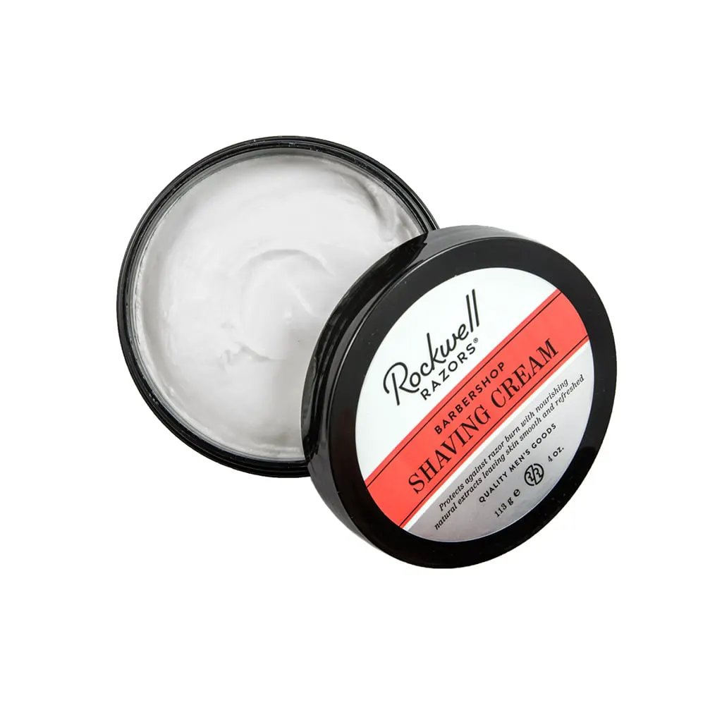 Rockwell Razors Shave Cream Barbershop Scent (4oz / 113g) by Rockwell
