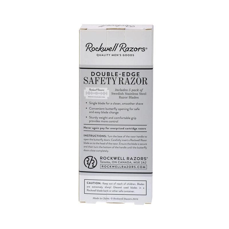 Rockwell R1 DE Safety Razor - Gunmetal by Rockwell
