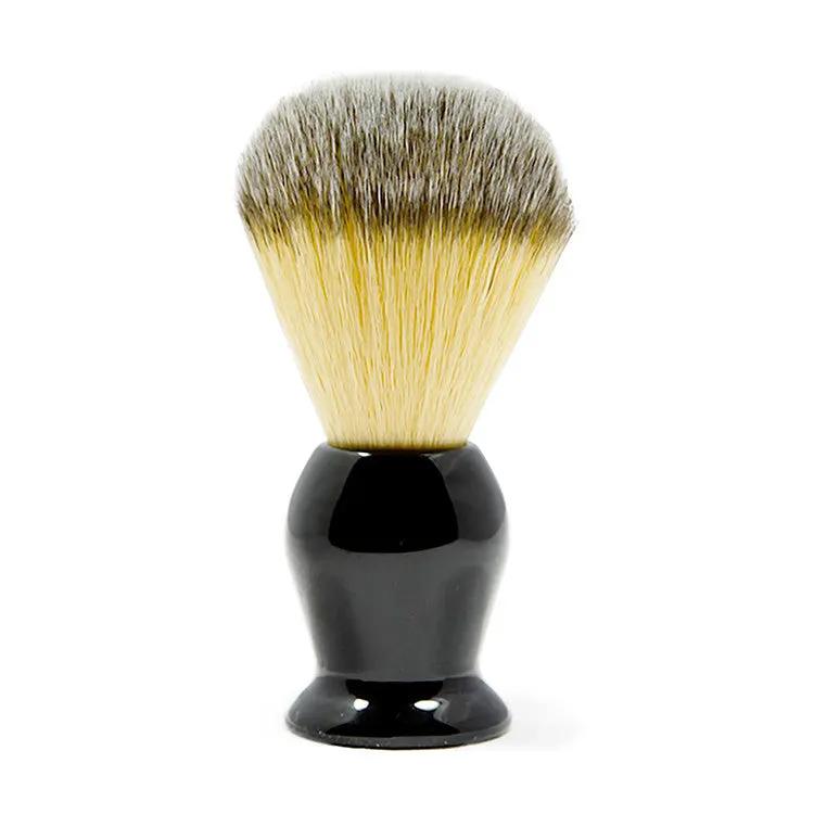 Rockwell Synthetic Shaving Brush, H:105, L:60, K:20mm, Black Acrylic Handle by Rockwell