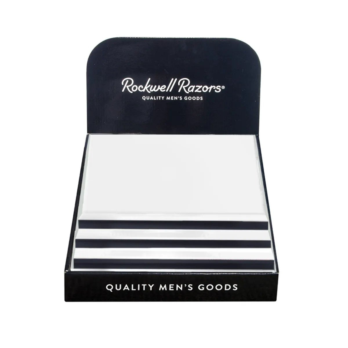 Rockwell Razors Empty Retail Cardboard Display (Build Your Own) by Rockwell