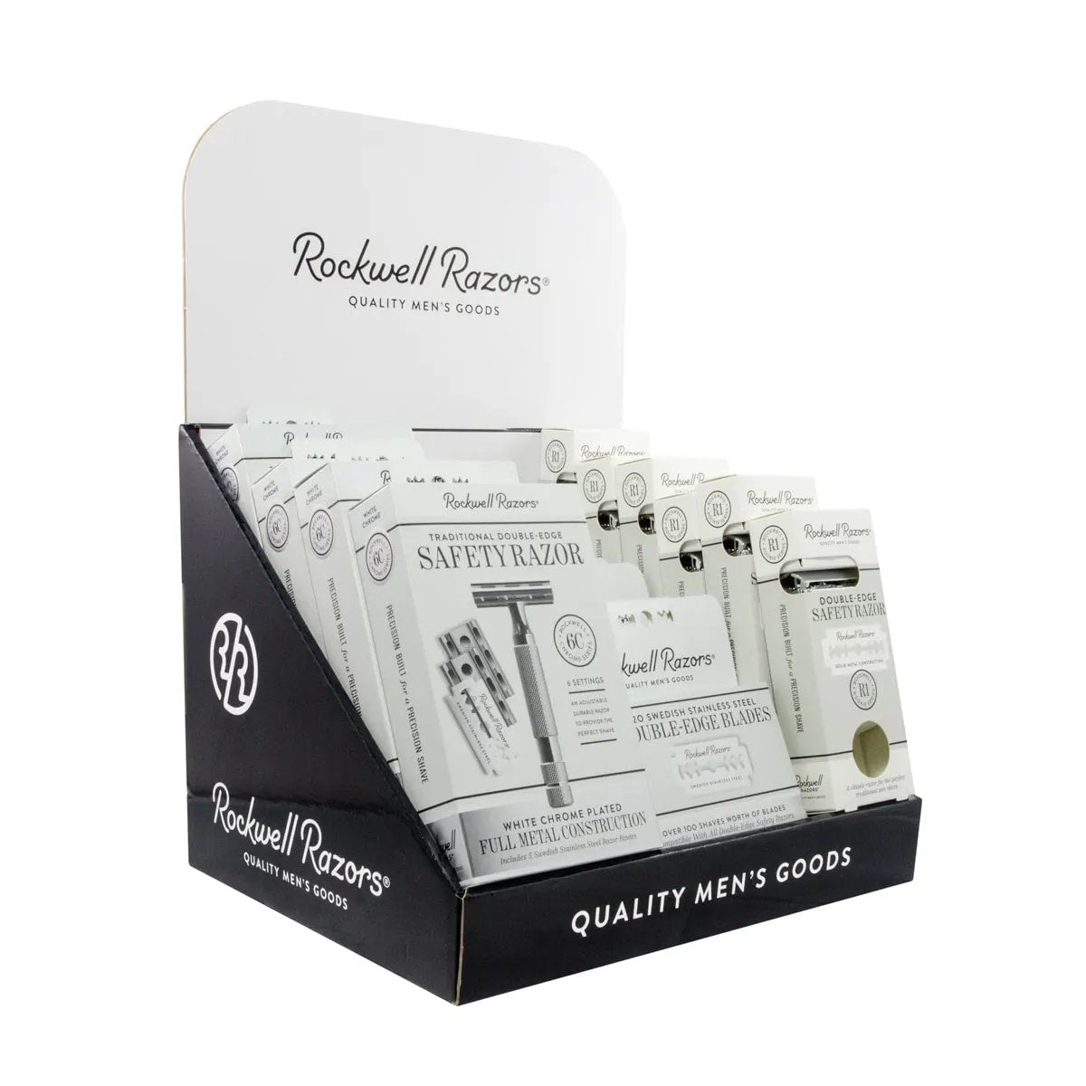 Rockwell Razors Shave Hardware Display Bundle by Rockwell