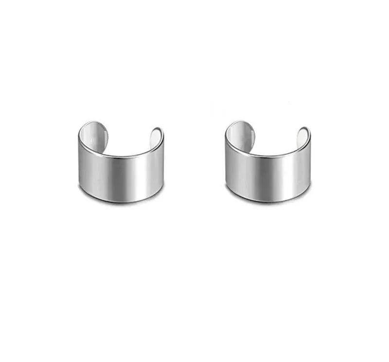 1 Pc 2025 Fashion Minilist No Piercing Ear Cuff Earrings for Woman Fake Piercing Earcuff Clips Earrings for Women Cuffs Jewelry by Maiden-Art
