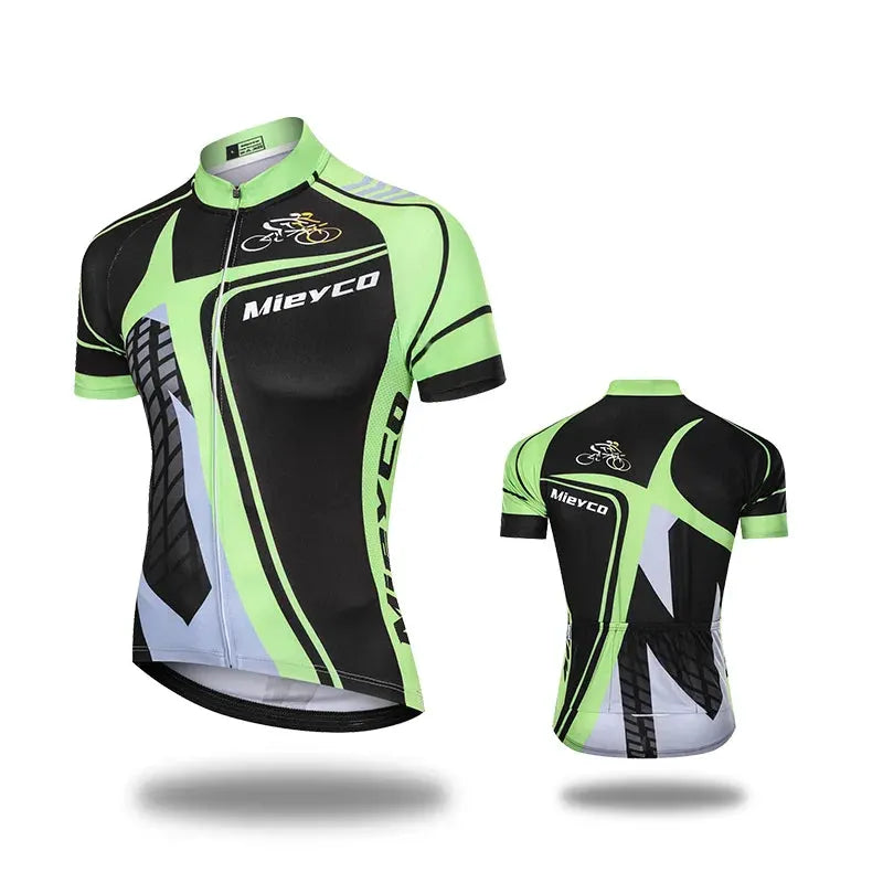 Men Short Sleeve Cycling Jersey Quick Dry Breathable Summer Road Bike Shirt by Vimost Shop