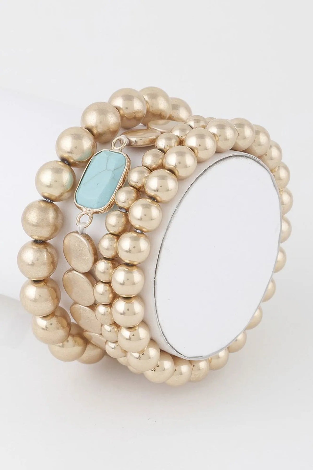 SOHO Stone Pendant Beaded Bracelet - New Collection PARIS LE MARAIS - BYMANYC ® New York by BYMANYC ® New York