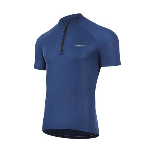 Men Seamless Cycling Jersey Lightweight Short Sleeve Compression MTB Road Bike Shirt by Vimost Shop