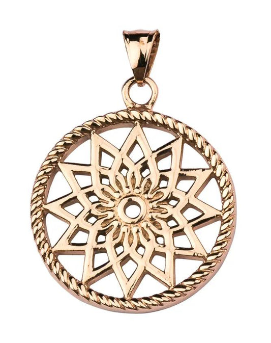 Dreamcatcher Hanger Rosé-Goudkleur TF01RO by Jwls4u