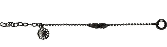 Dreamcatcher Armband Feather Black TFB03BK by Jwls4u