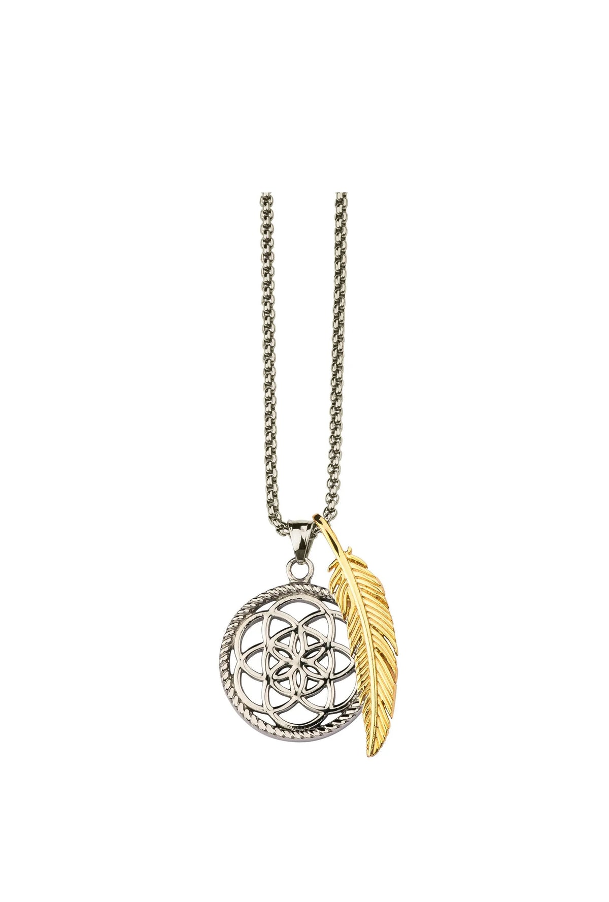 Dreamcatcher Ketting Flower Set TFS02SSG by Jwls4u