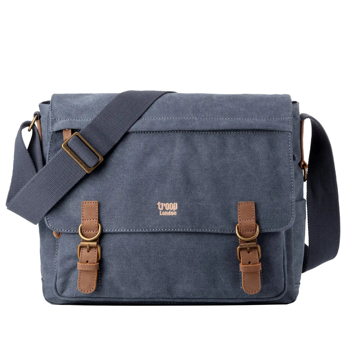 Canvas Laptop Messenger Bag | TRP0207 by Troop London