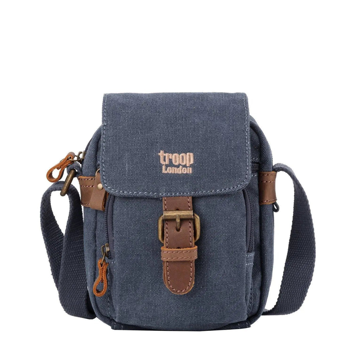 Mini Canvas Across Body Bag | TRP0213 by Troop London