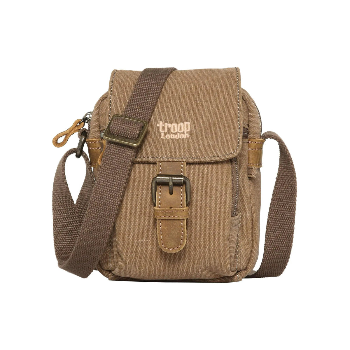 Mini Canvas Across Body Bag | TRP0213 by Troop London