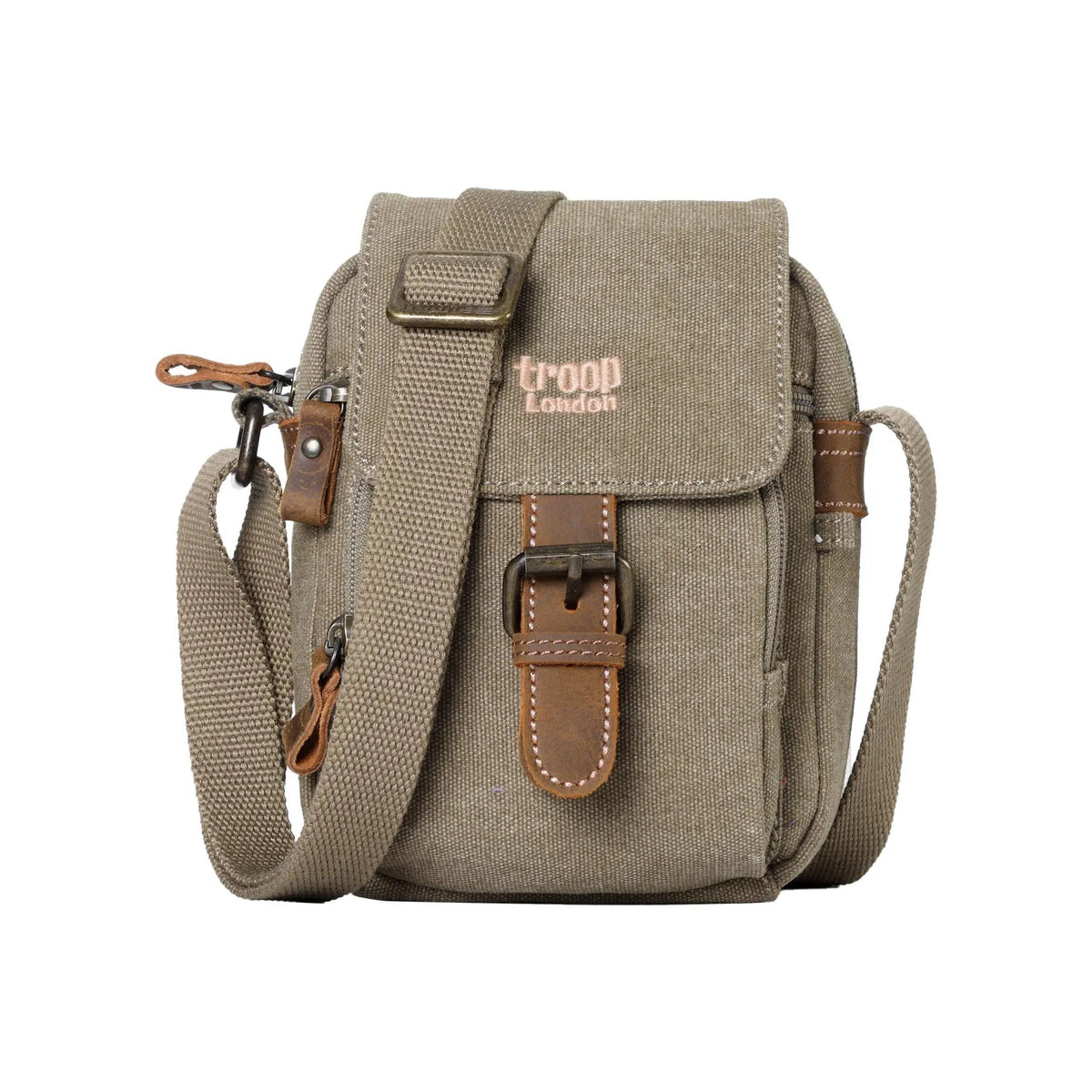 Mini Canvas Across Body Bag | TRP0213 by Troop London