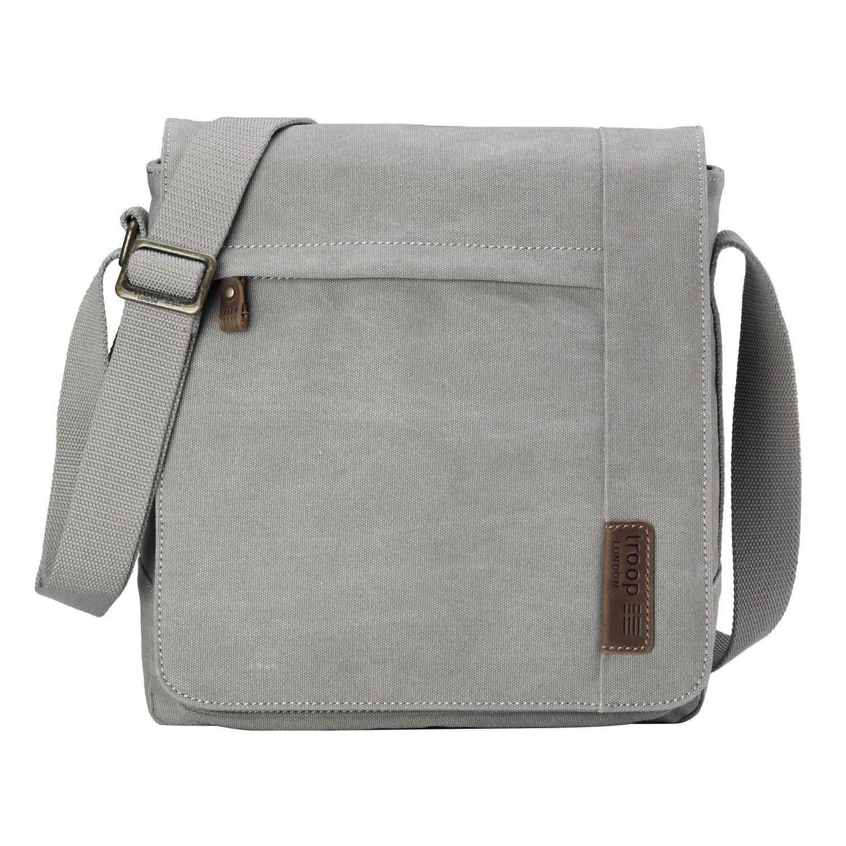 Large Canvas Flap Across Body Bag | TRP0219 by Troop London
