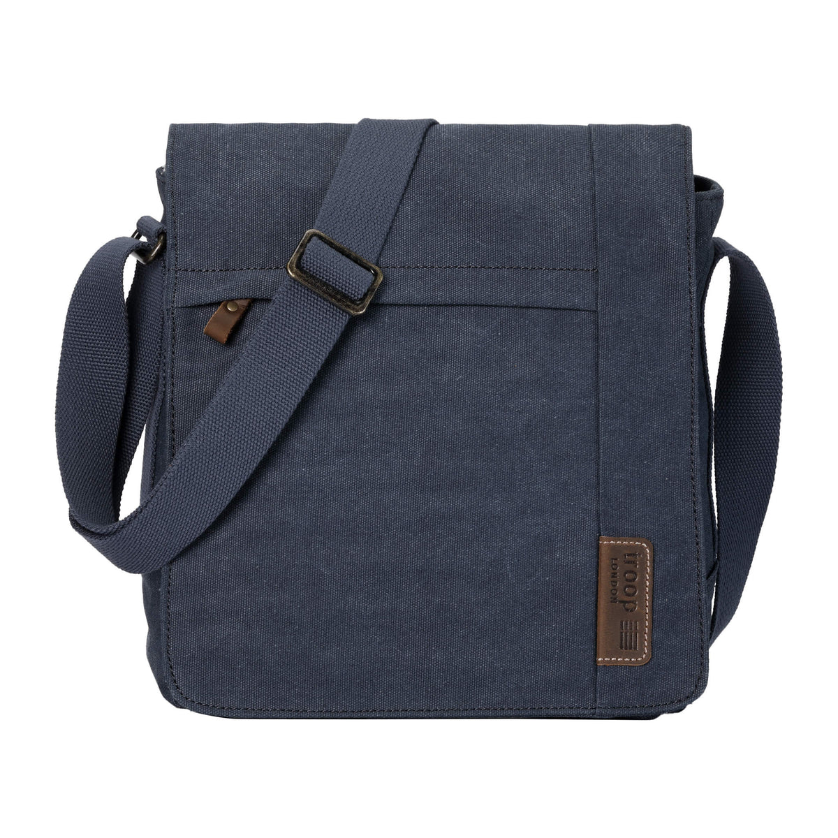 Large Canvas Flap Across Body Bag | TRP0219 by Troop London
