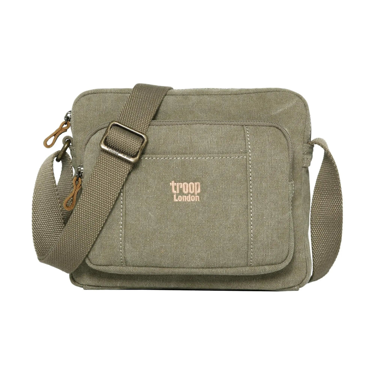 Lightweight Canvas Across Body Bag | TRP0235 by Troop London