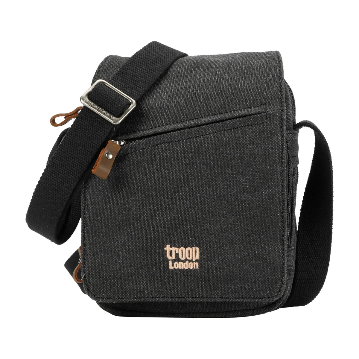Canvas Flap Across Body Bag | TRP0239 by Troop London