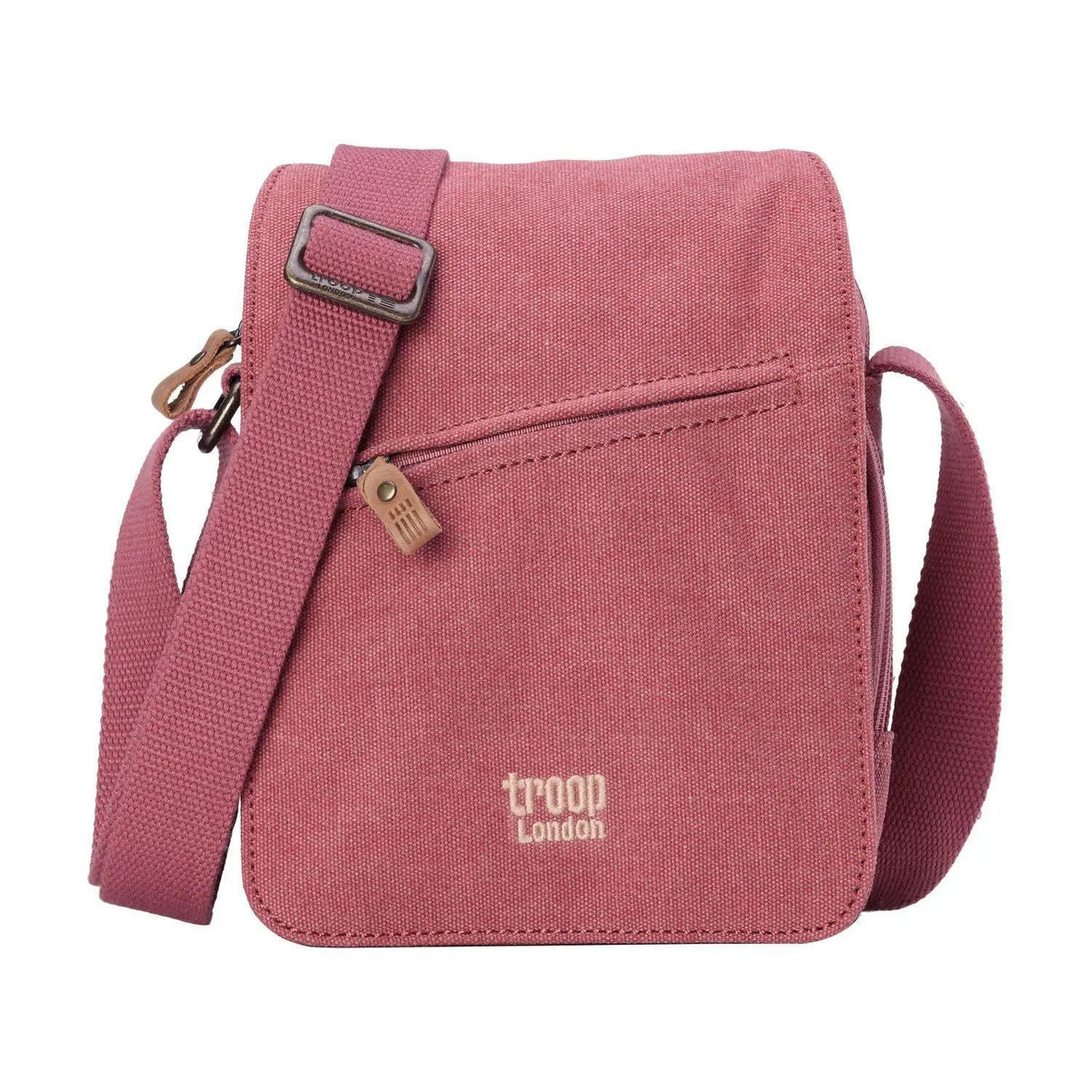 Canvas Flap Across Body Bag | TRP0239 by Troop London