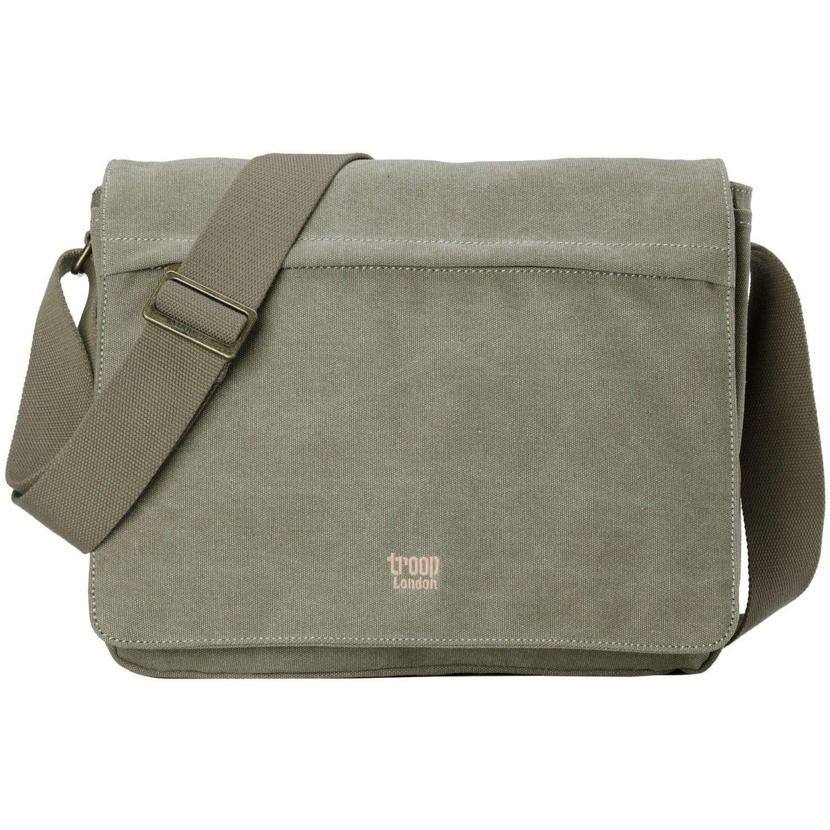 Canvas Laptop Messenger Bag 16.5 Inch | TRP0240 by Troop London