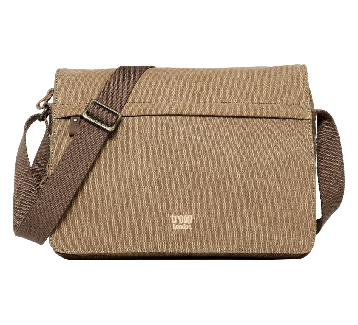 Classic Canvas Messenger Bag | TRP0241 by Troop London