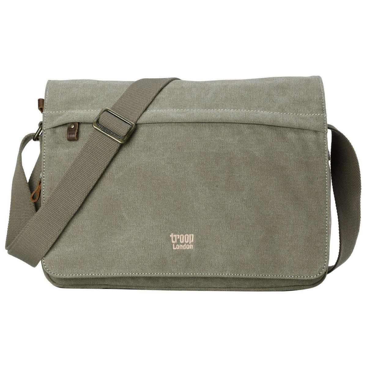 Classic Canvas Messenger Bag | TRP0241 by Troop London