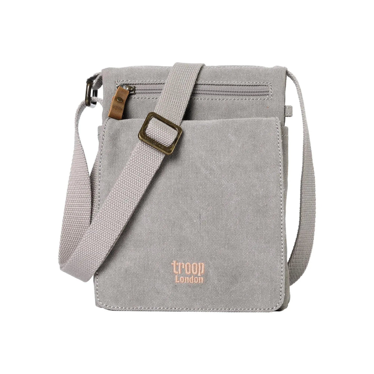 Mini Canvas Across Body Bag with Organiser | TRP0243 by Troop London