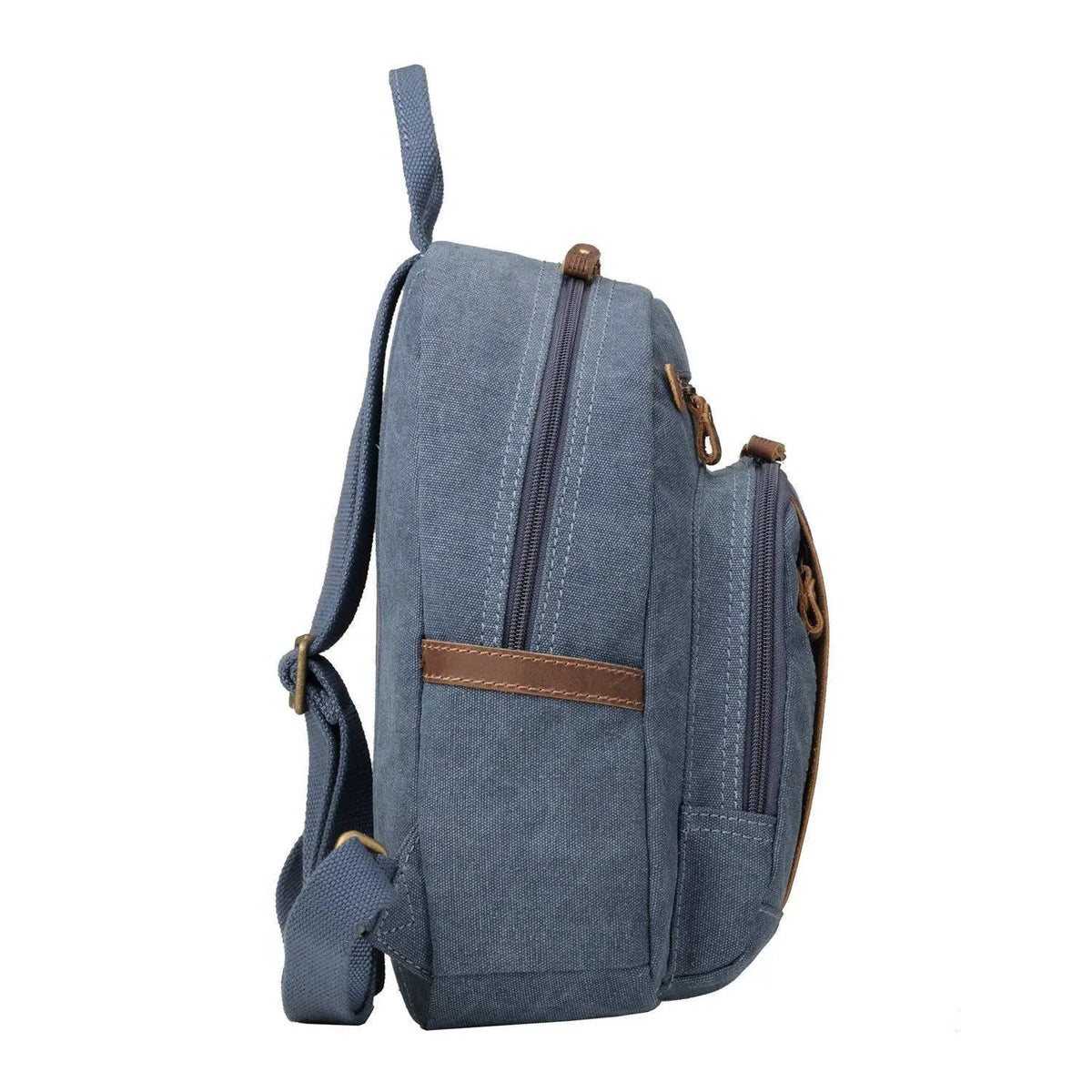 Small Canvas Backpack with Tablet Sleeve | TRP0255 by Troop London