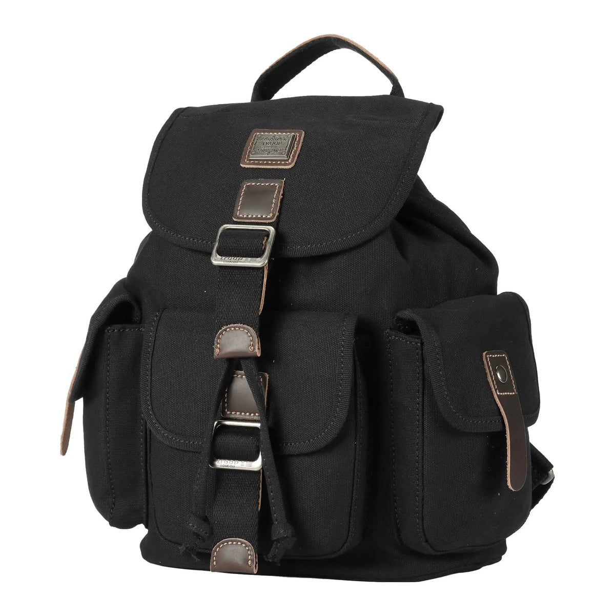 Classic Canvas Drawstring Backpack | TRP0269 by Troop London