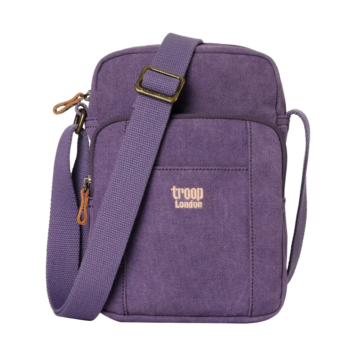 Vertical Canvas Across Body Bag | TRP0370 by Troop London