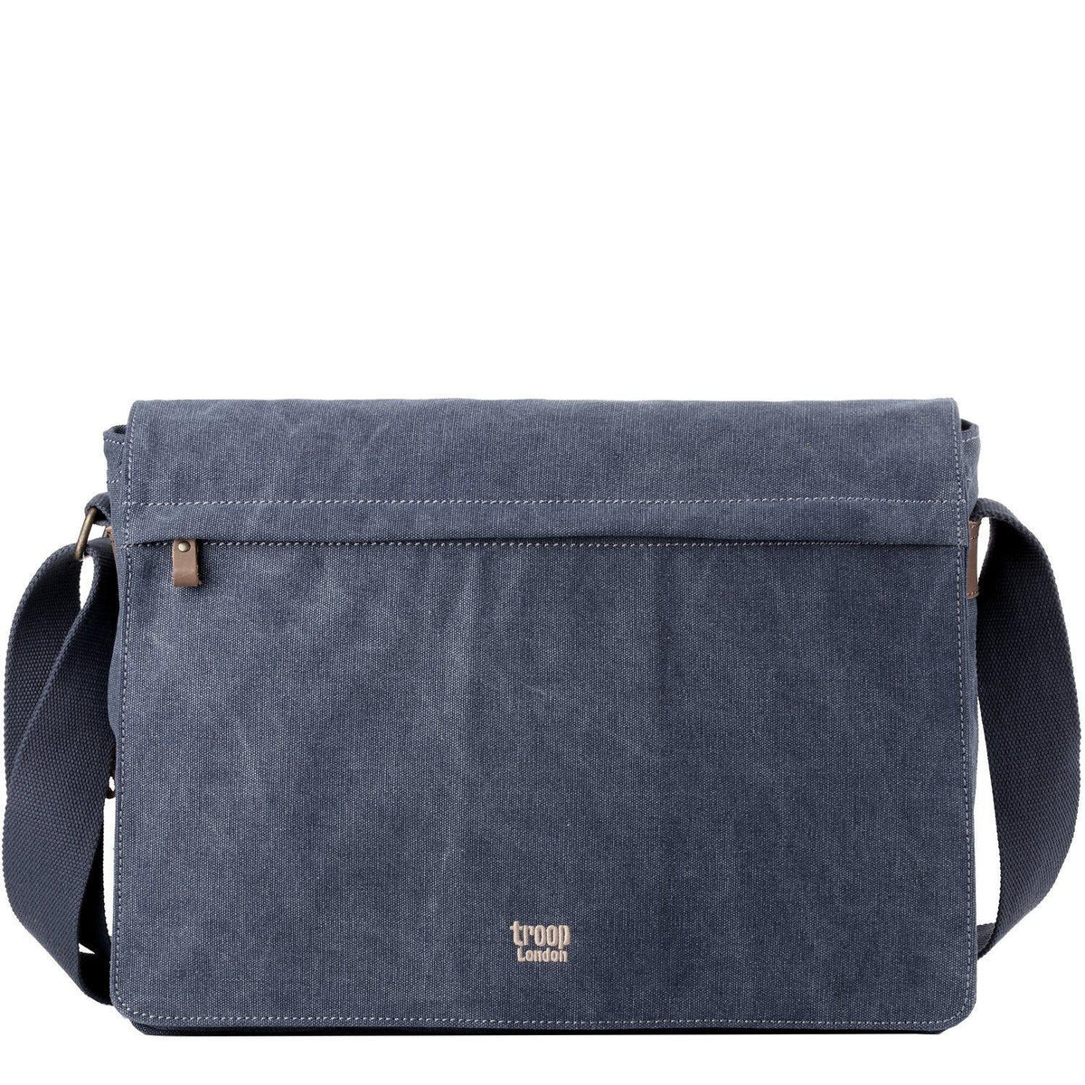 Canvas Laptop Large Messenger Bag 18 Inch | TRP0371 by Troop London