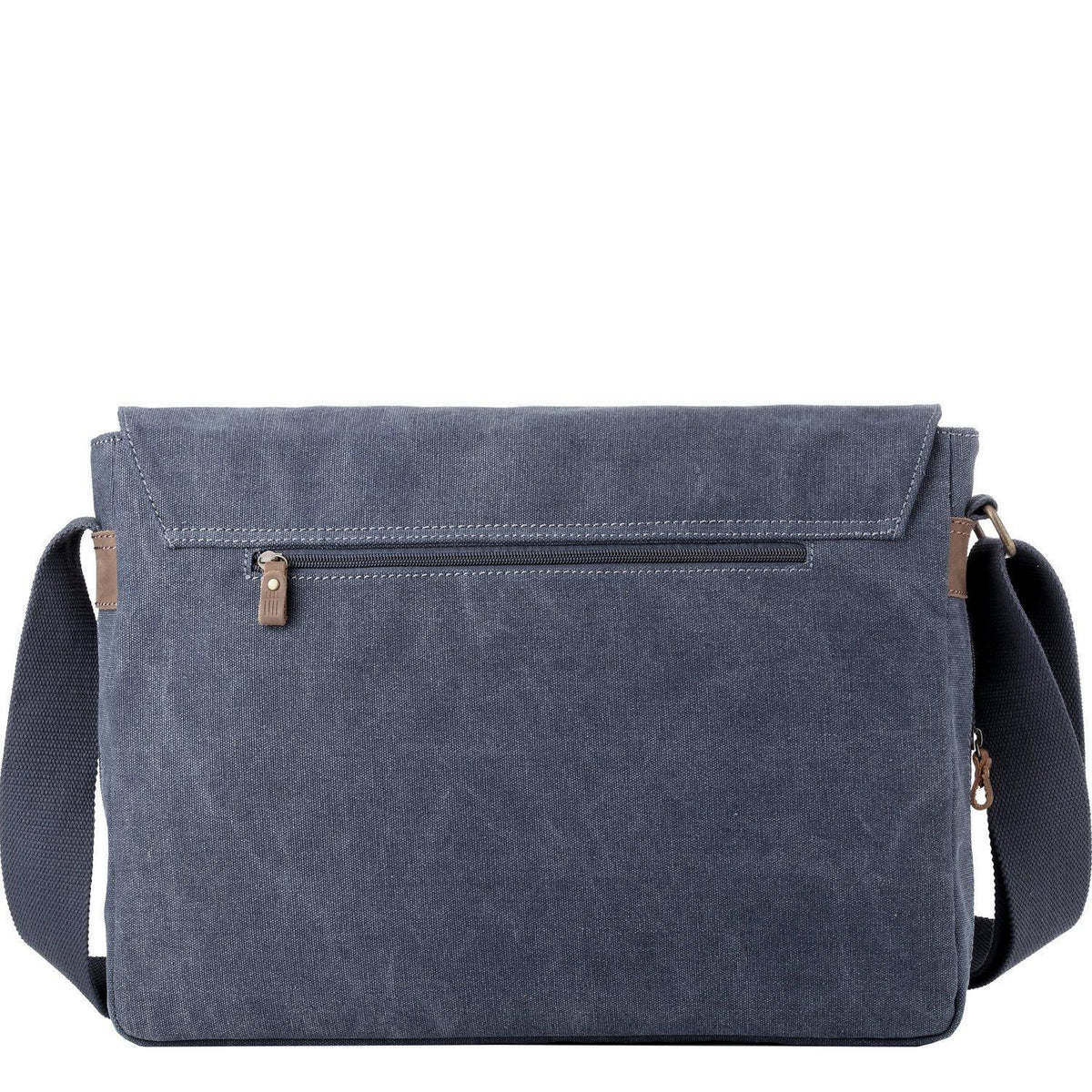 Canvas Laptop Large Messenger Bag 18 Inch | TRP0371 by Troop London