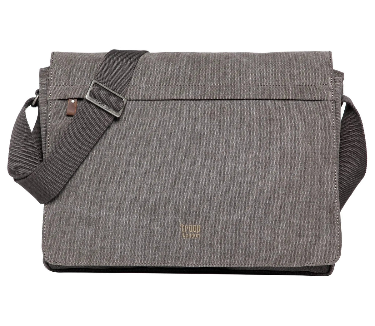 Canvas Laptop Large Messenger Bag 18 Inch | TRP0371 by Troop London