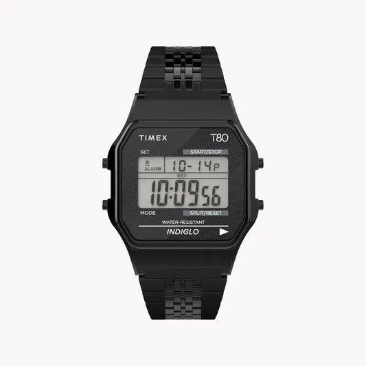 Timex Unisex Black Resin Watch, Digital Dial | Tw2r79400 by TIMEX